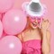 4E's Novelty Cowgirl Hat with Pink Feathers & Heart Shaped Sunglasses, Cowboy Hats for Women Costume Accessory